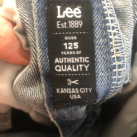 Lee Relaxed Men's Jeans Relax Fit Straight Leg Size 31 x 32 - Picture 9 of 12